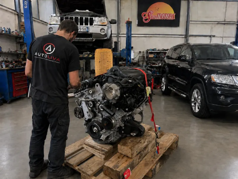 Motor am selben Tag eingebaut
