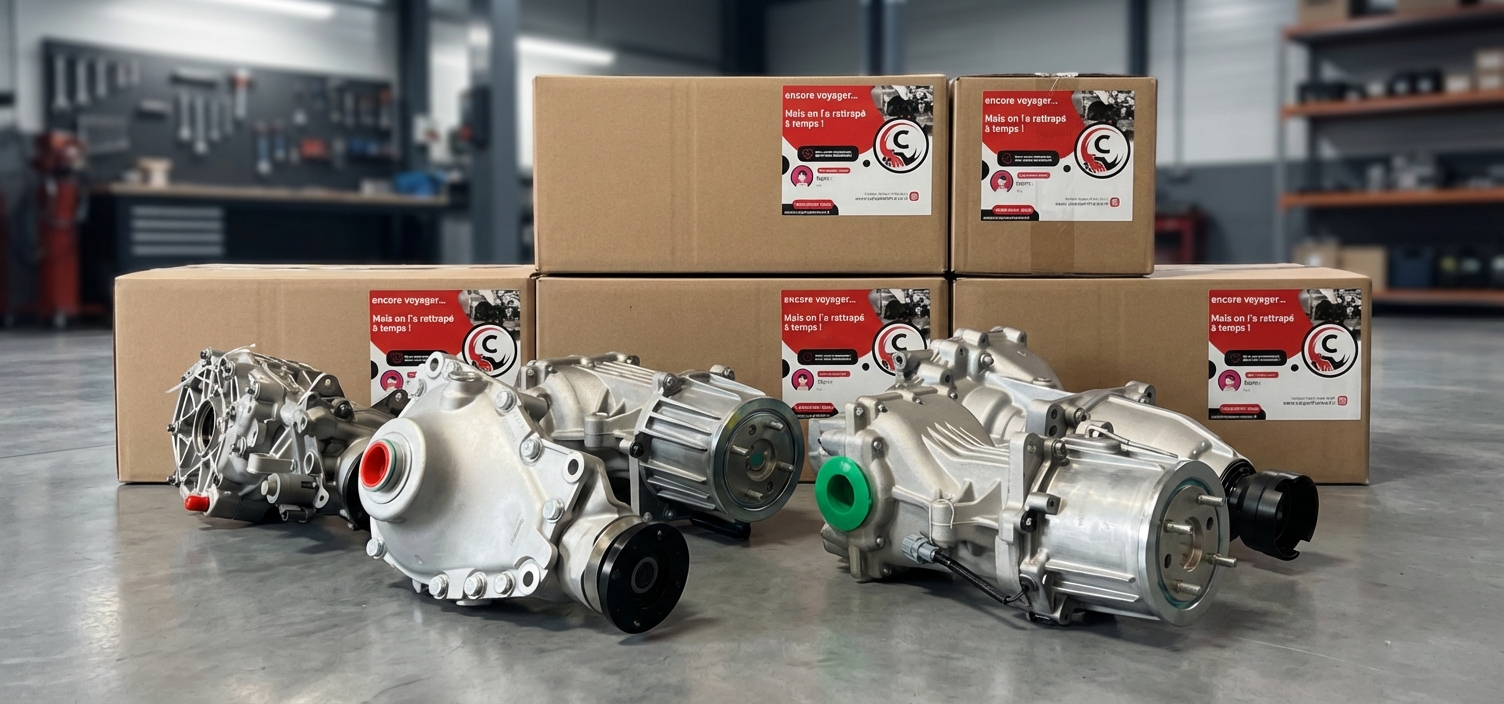 Boîte de transfert et pont différentiel reconditionnés