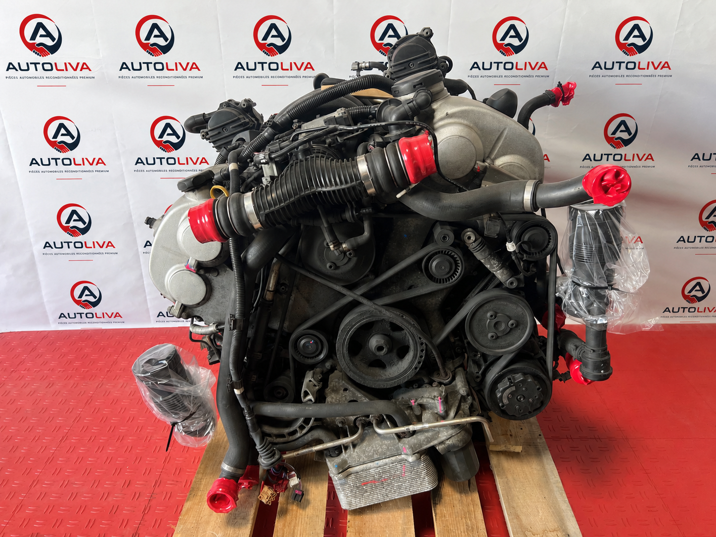 Moteur Porsche Cayenne Turbo 4.5 V8 955