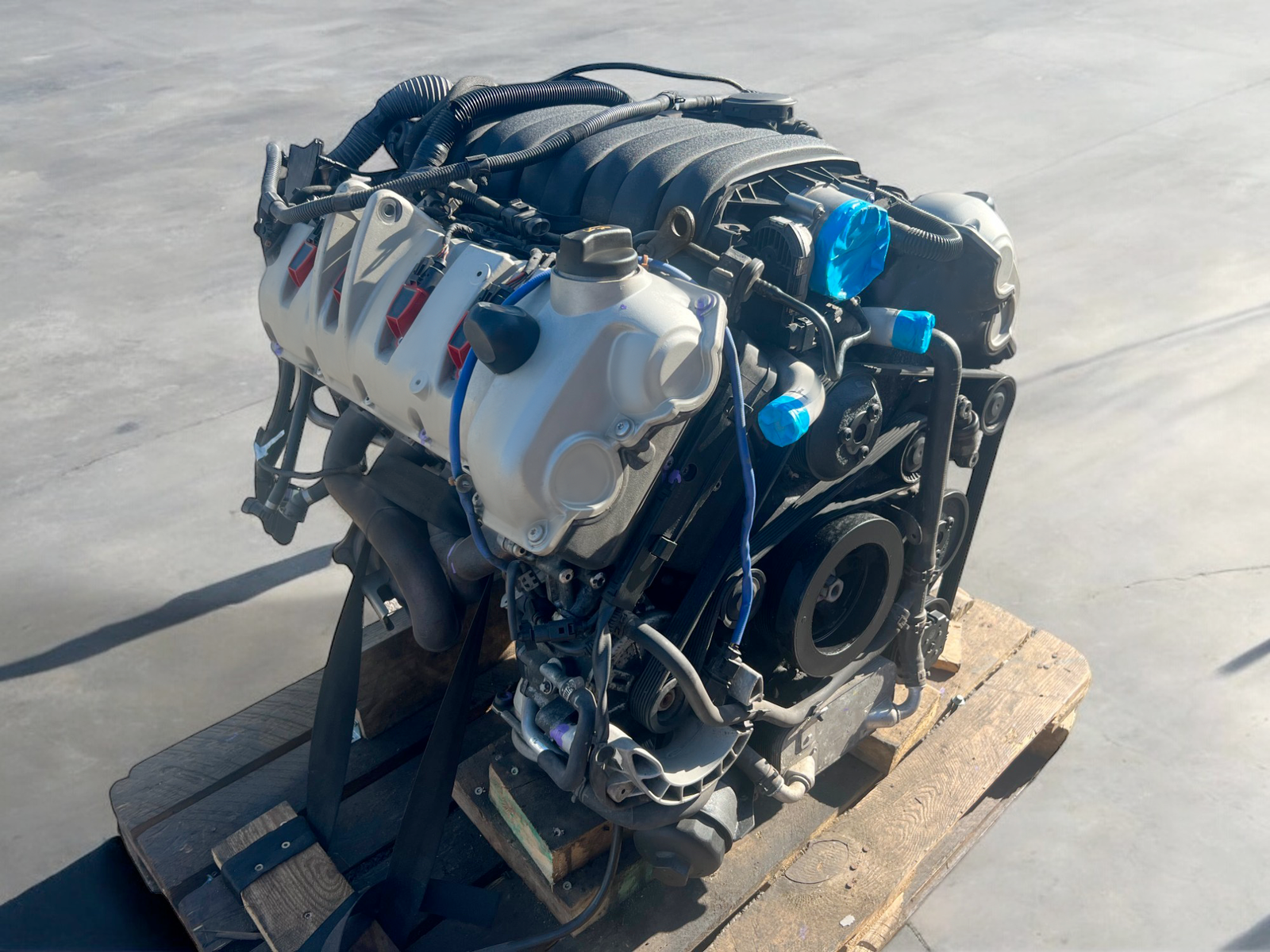 Moteur complet reconditionné Porsche Cayenne S / GTS 4.8 V8 958 M48.02 échange standard — vue 3