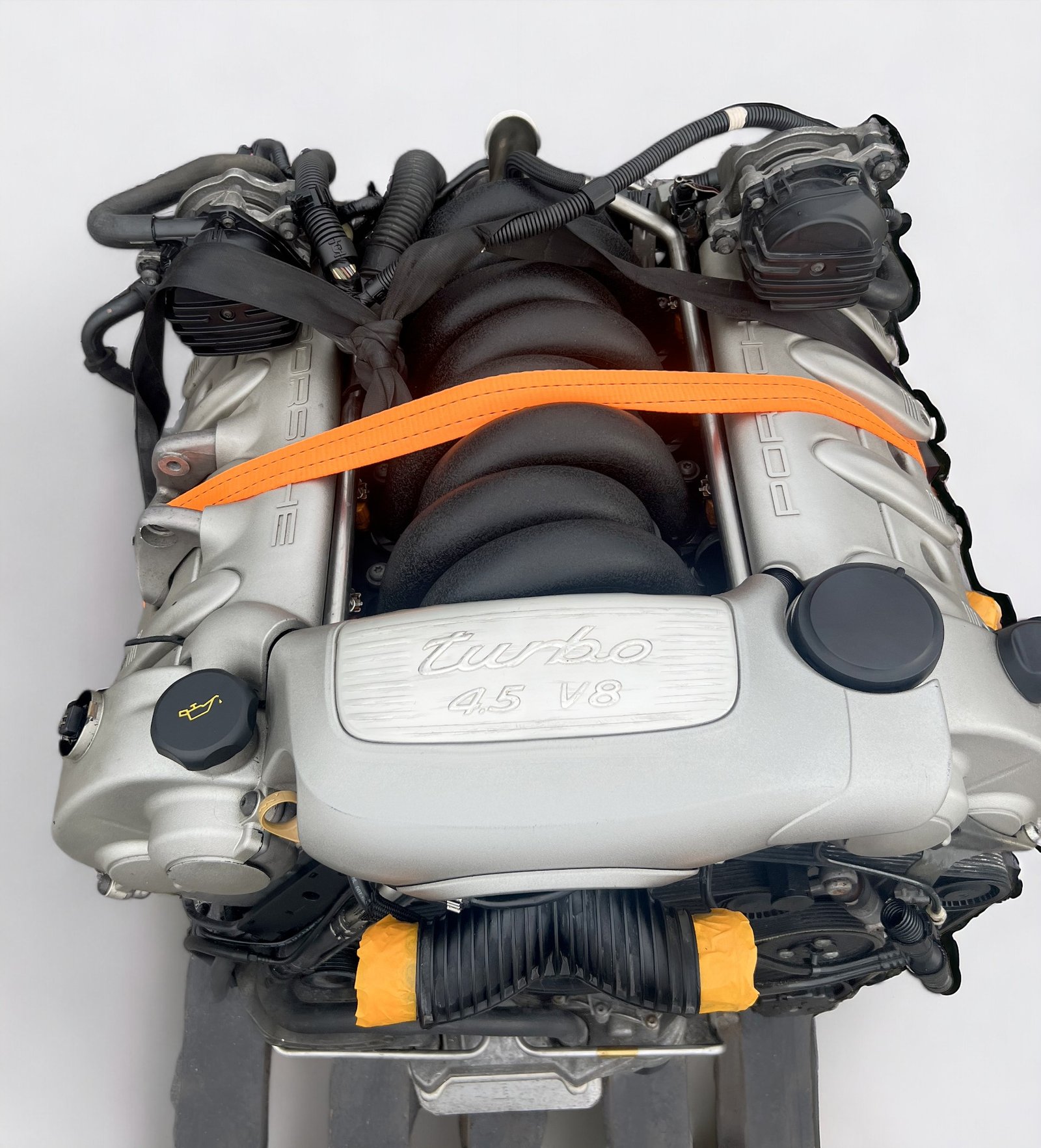 Moteur Porsche Cayenne 955 Turbo 4.5 V8 M48.50 d’occasion contrôlé – 104682 km — photo principale