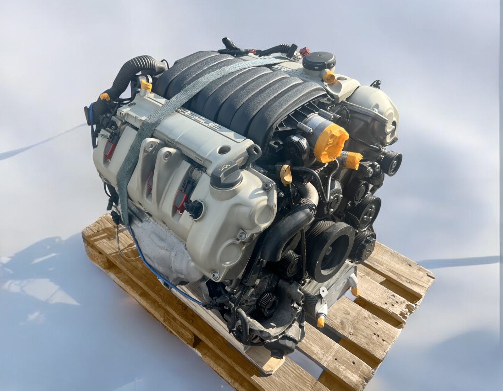 Moteur complet Porsche Cayenne S / GTS 4.8 V8 957 M48.01 occasion contrôlé — vue 2