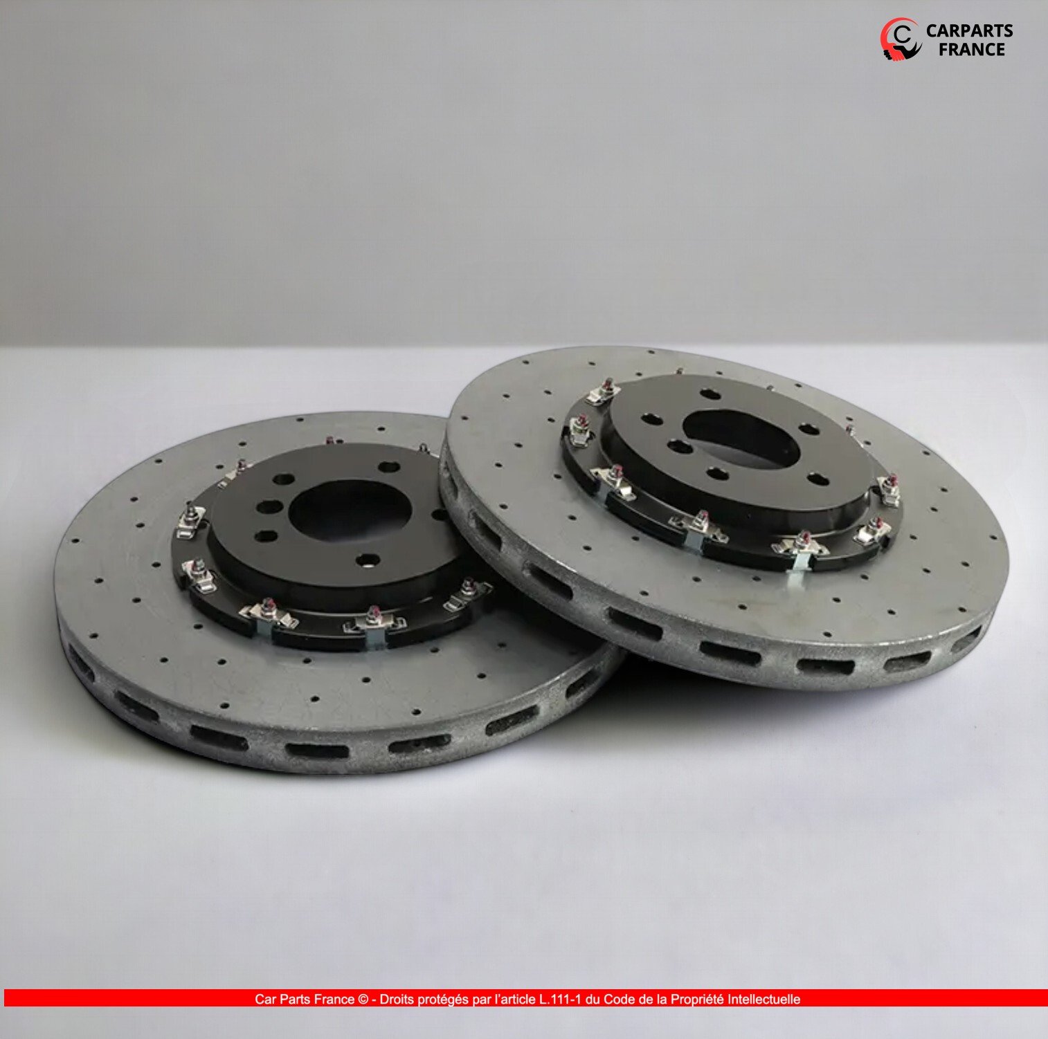 Disque de frein carbone-céramique avant 380 x 38 mm reconditionné à neuf — vue 2