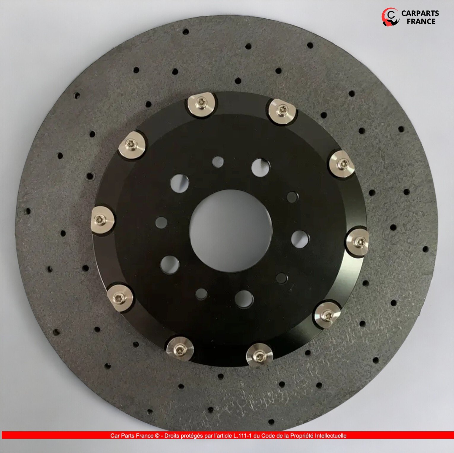 Disque de frein carbone-céramique avant 380 x 38 mm reconditionné à neuf — vue 4