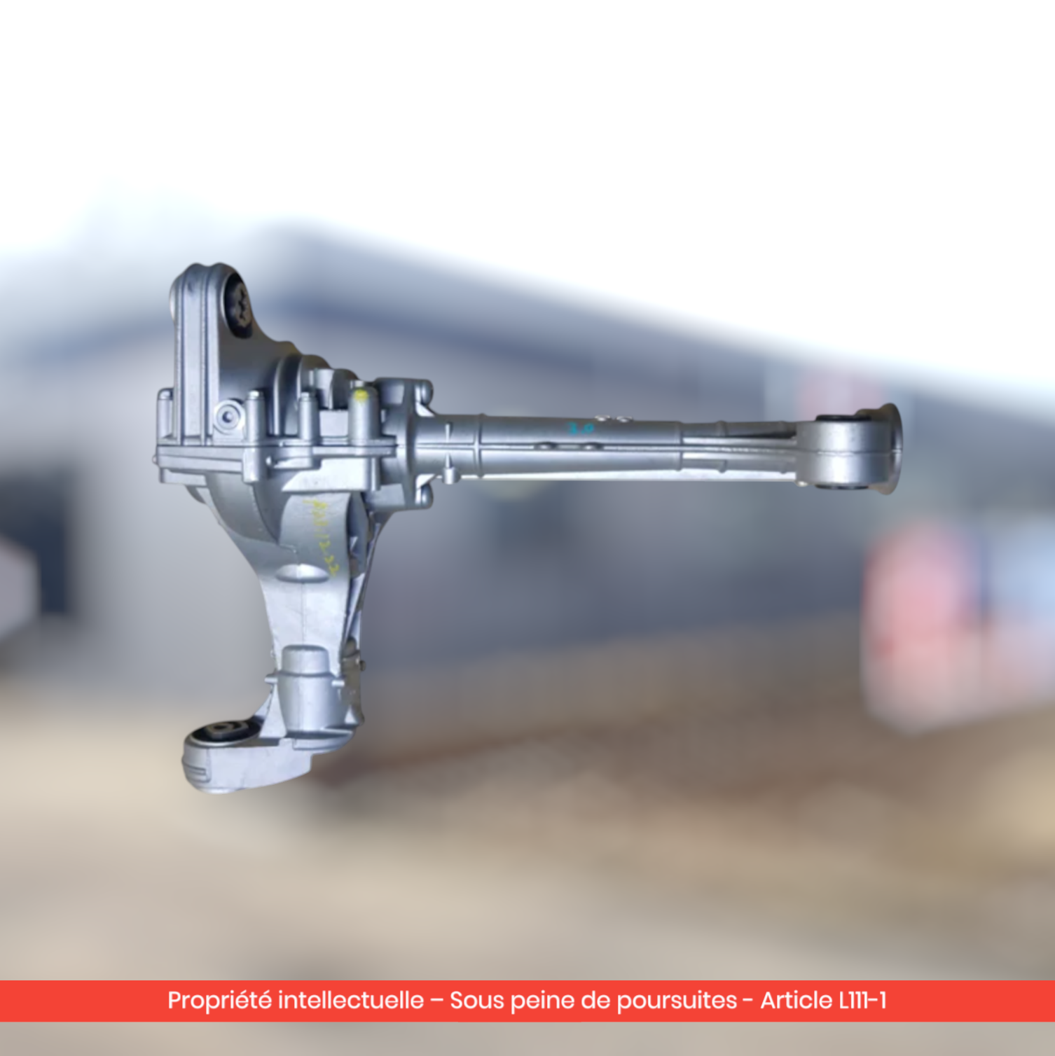 Pont avant reconditionné Porsche Cayenne 958 / 958.2 - échange standard - garantie 2 ans — vue 2