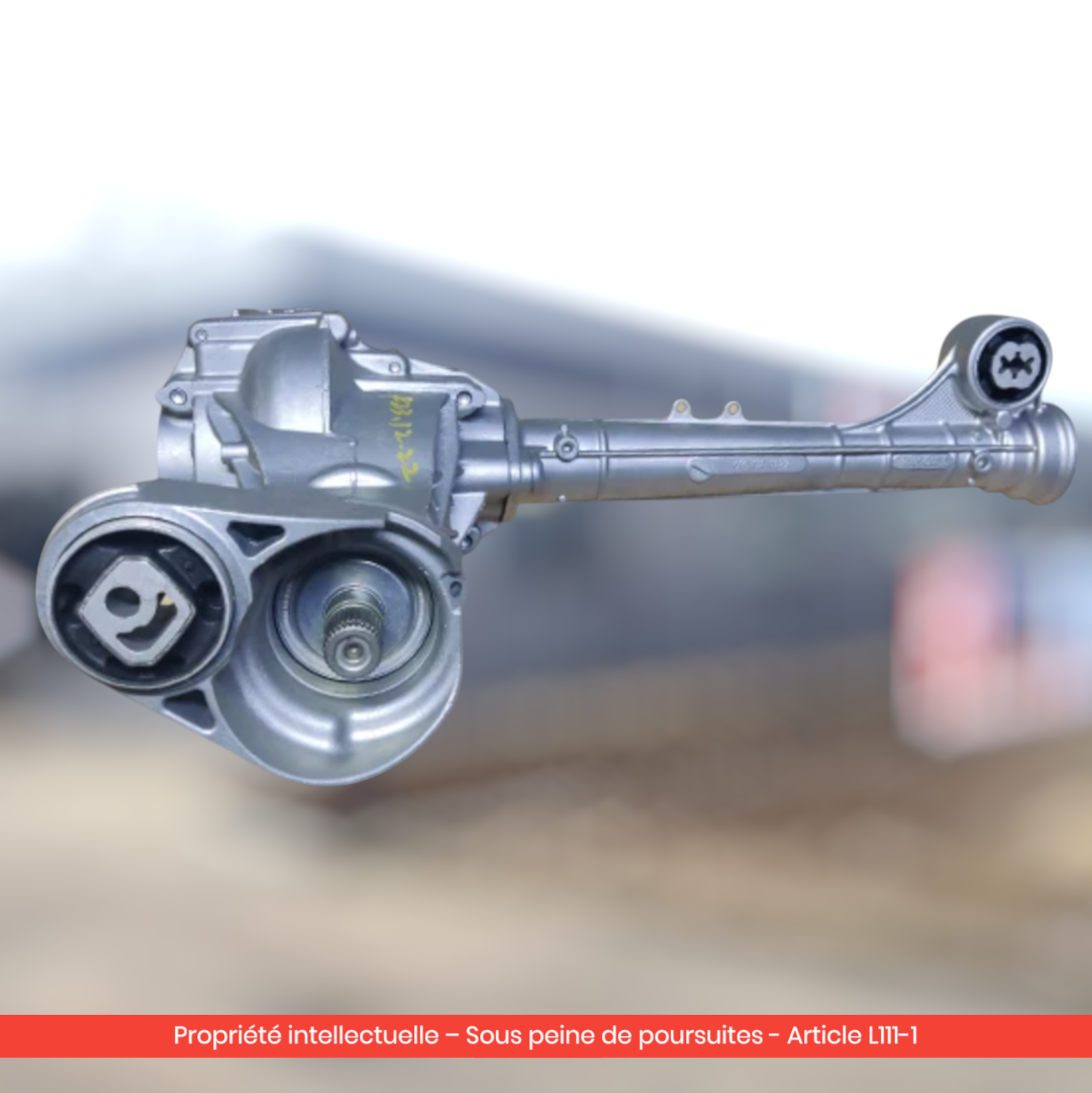 Pont avant reconditionné Porsche Cayenne 958 / 958.2 - échange standard - garantie 2 ans — vue 3