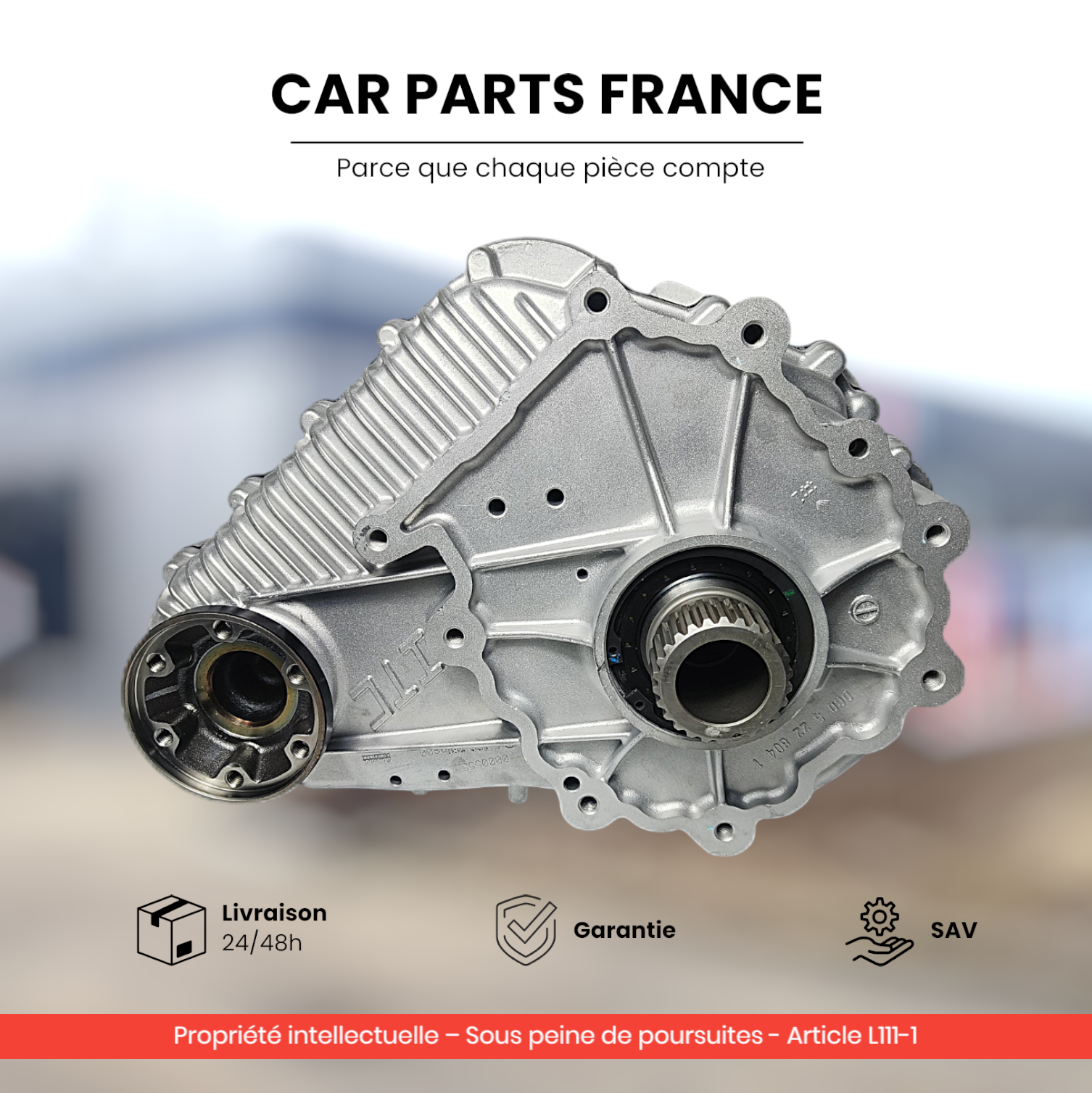 Boîte de Transfert Mercedes ML, GL W164 / W166 | Échange Standard | Reconditionnée | Garantie 2 Ans — photo principale