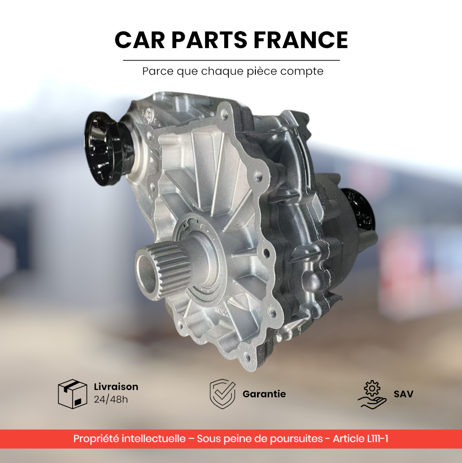 Boîte de Transfert Mercedes Classe R, GL, ML 4MATIC | 250 280 320 350 W164 | Échange Standard | Reconditionnée | Garantie 2 Ans — vue 3