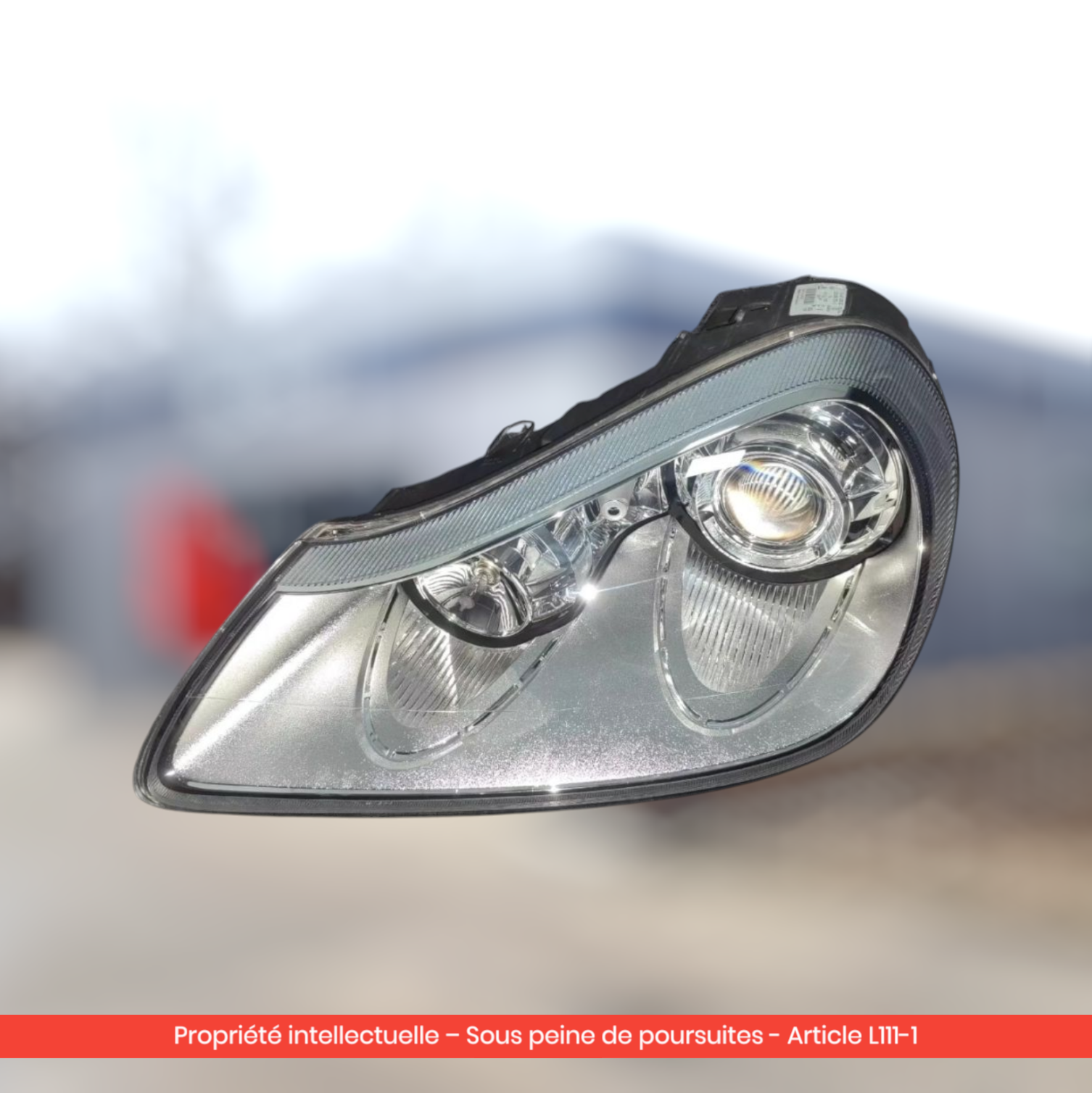 Phares avant reconditionnés pour Porsche Cayenne 957 — Côté : GAUCHE & DROIT — vue 2