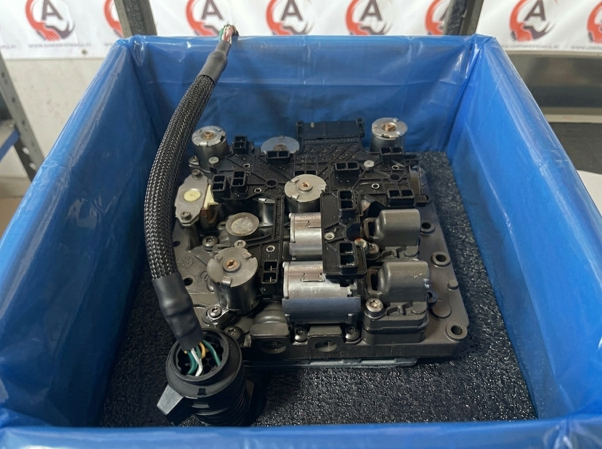 Boîte mécatronique DSG / S-tronic en cours de traitement atelier