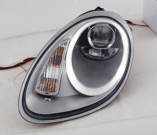 Paire de phares avant reconditionnés Porsche Boxster Cayman 987.2 gauche + droit — vue 2