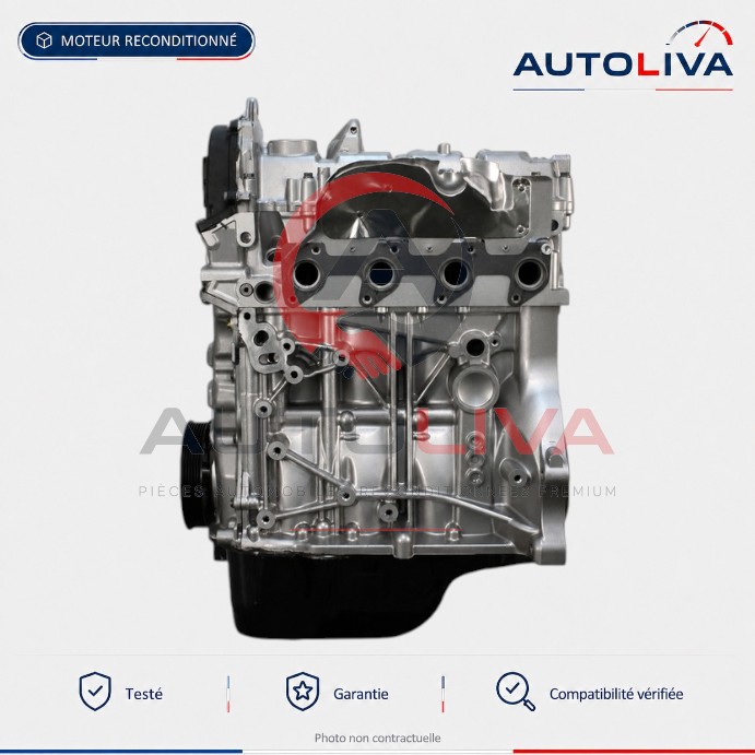 Moteur Essence CBZA 1.2 TSI 86 ch reconditionné – Audi, Seat, Škoda, VW — vue 2