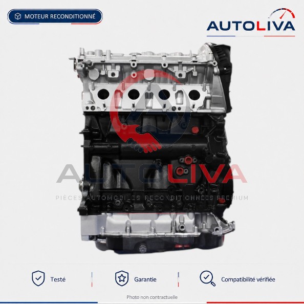 Moteur Essence CCZA 2.0 TSI 200 ch reconditionné – Audi, Seat, Škoda, VW — vue 2