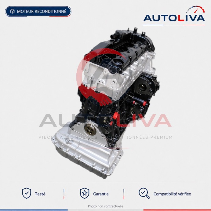 Moteur Diesel OM651.940 2.2 CDI reconditionné – Mercedes Vito & Viano — vue 2