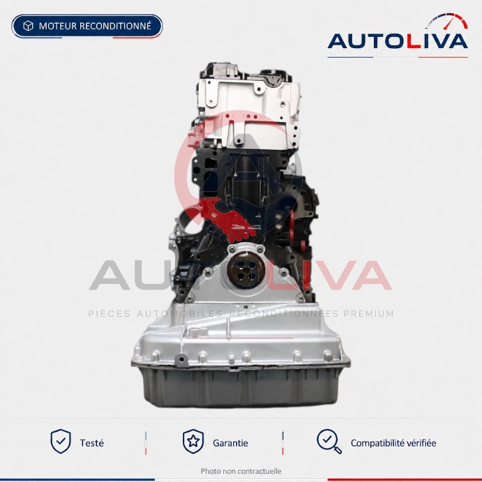 Moteur Diesel OM651.940 2.2 CDI reconditionné – Mercedes Vito & Viano — vue 3