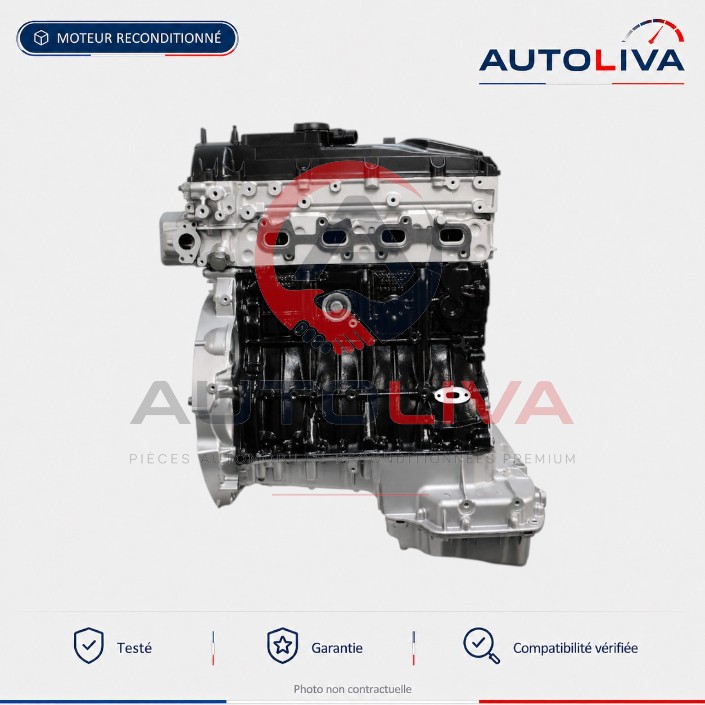 Moteur Diesel OM651.940 2.2 CDI reconditionné – Mercedes Vito & Viano — vue 4