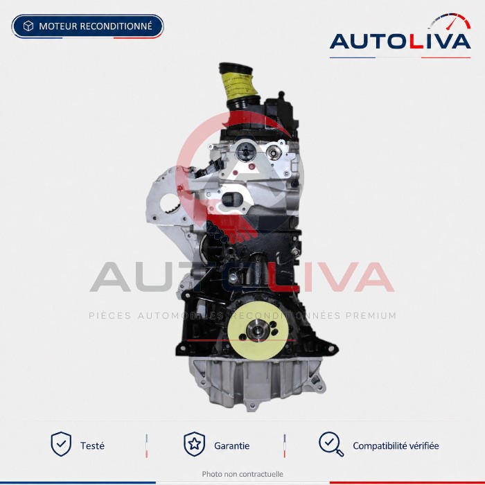 Moteur Diesel CFCA 2.0 BiTDI 180 ch reconditionné – VW Transporter T5, Multivan — vue 2