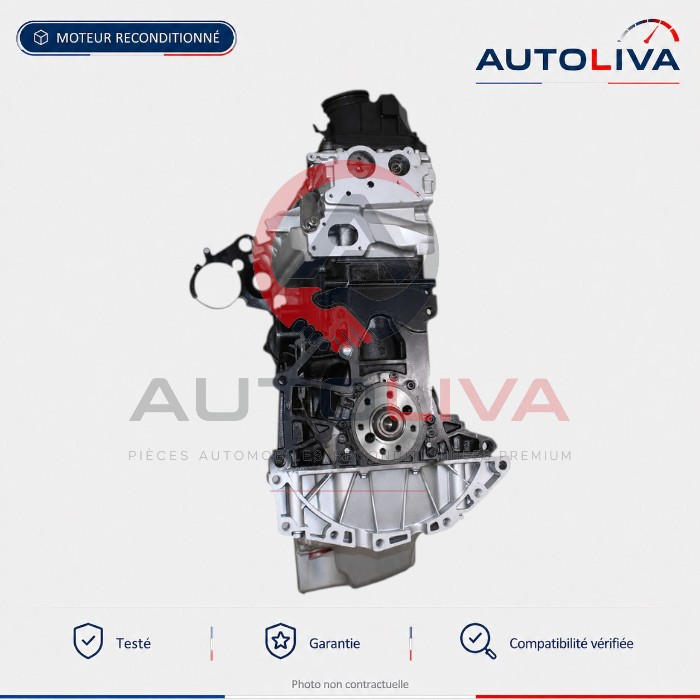 Moteur Diesel CKTB 2.0 TDI 109 ch reconditionné – VW Crafter — vue 1