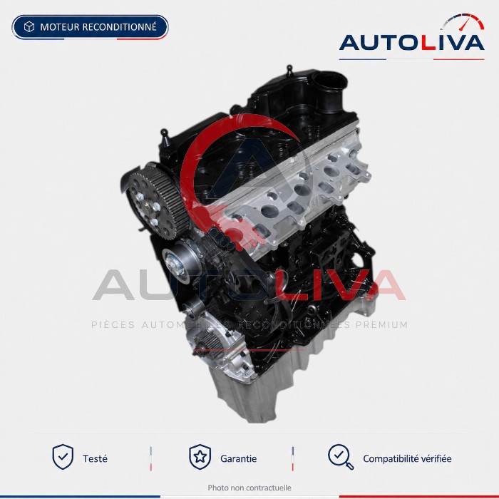 Moteur Diesel CKTB 2.0 TDI 109 ch reconditionné – VW Crafter — vue 2