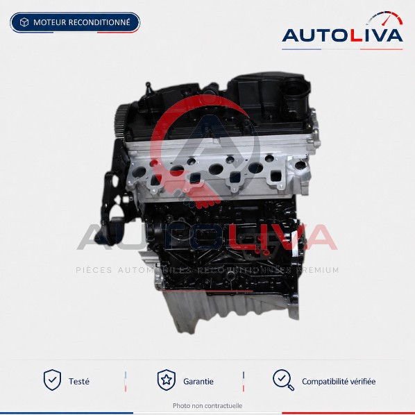 Moteur Diesel CKTB 2.0 TDI 109 ch reconditionné – VW Crafter — vue 3