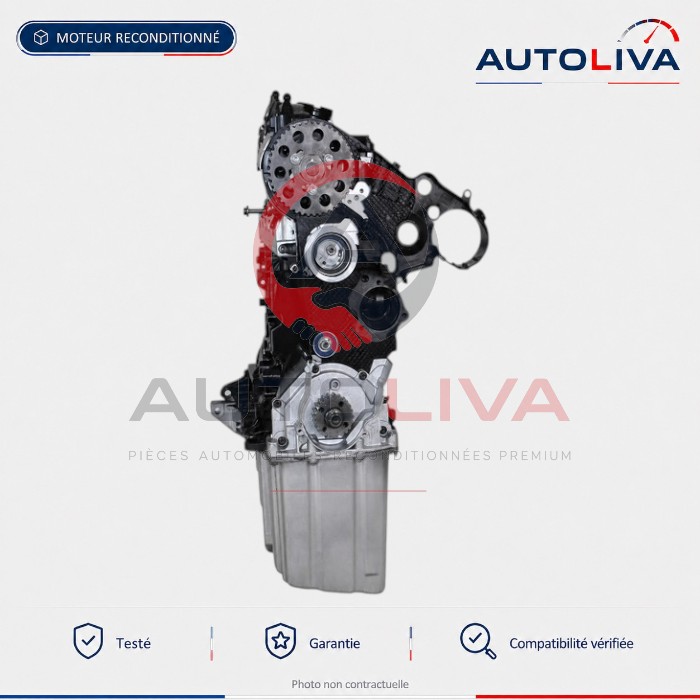 Moteur Diesel CKTB 2.0 TDI 109 ch reconditionné – VW Crafter — vue 4