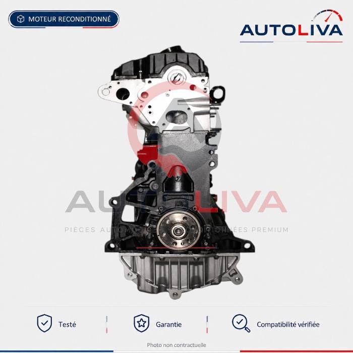 Moteur Diesel BXE 1.9 TDI 105 ch reconditionné – VW, Audi, Seat, Škoda — vue 4