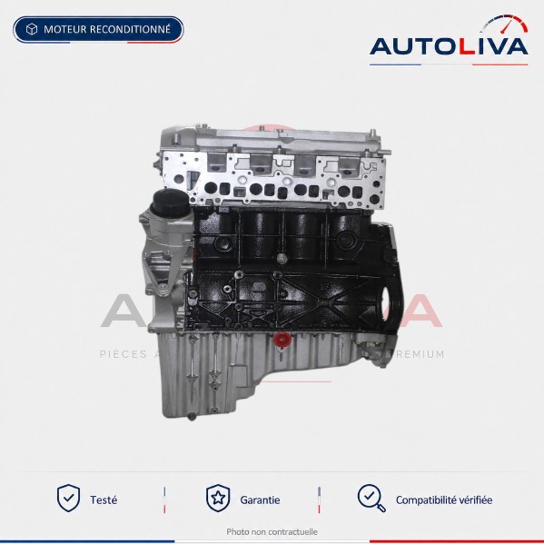Moteur Diesel OM646.982 2.2 CDI 150 ch reconditionné – Mercedes-Benz — vue 3