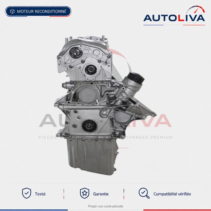 Moteur Diesel OM646.982 2.2 CDI 150 ch reconditionné – Mercedes-Benz — vue 4