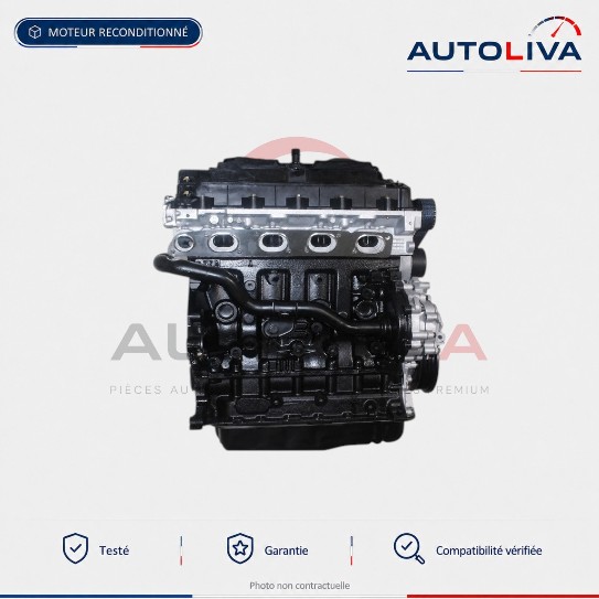 Moteur Diesel G9U 730 2.5 dCi 135 ch reconditionné – Renault, Nissan, Opel — vue 2