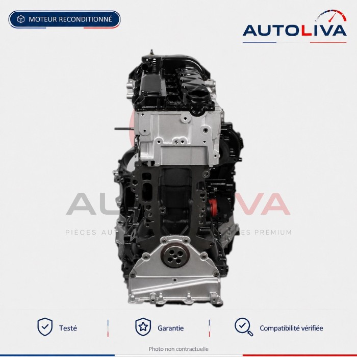 Moteur Diesel OM651.924 2.1 CDI 204 ch reconditionné – Mercedes-Benz, Jeep — vue 3