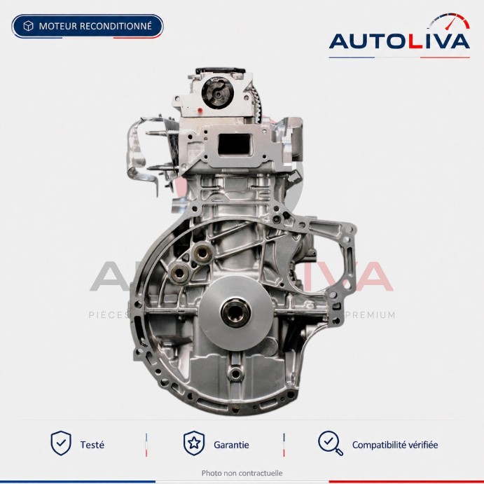 Moteur Diesel BHZ (DV6FC) 1.6 BlueHDi 120 ch reconditionné – Peugeot, Citroën — vue 3