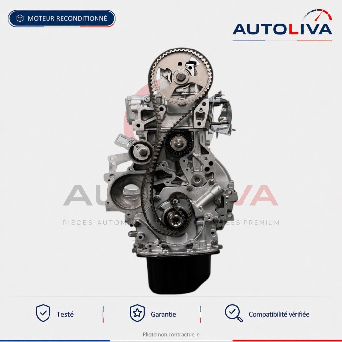 Moteur Diesel BHZ (DV6FC) 1.6 BlueHDi 120 ch reconditionné – Peugeot, Citroën — vue 4