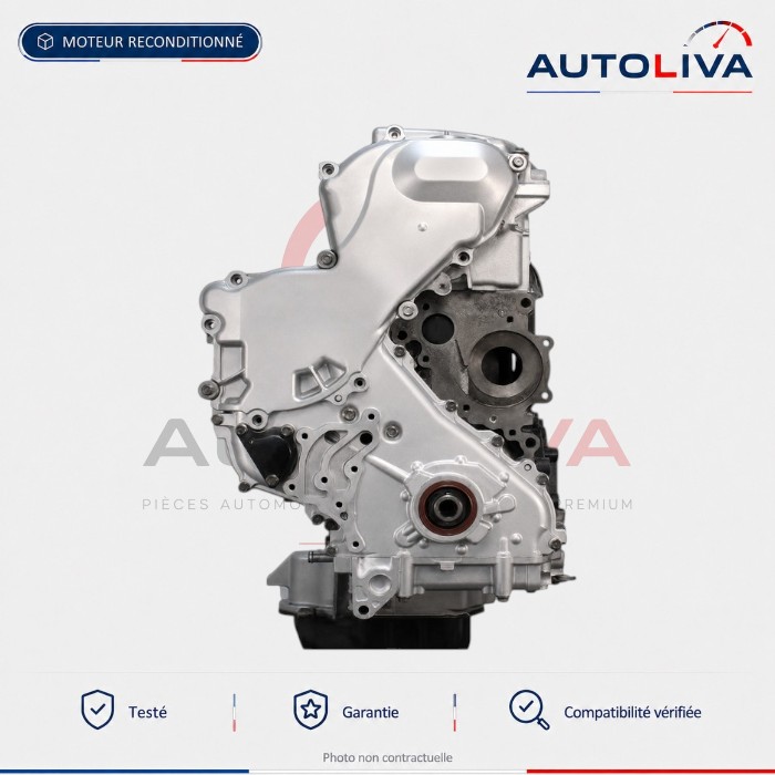 Moteur Diesel YD25DDTi 2.5 dCi 190 ch reconditionné – Nissan — vue 2