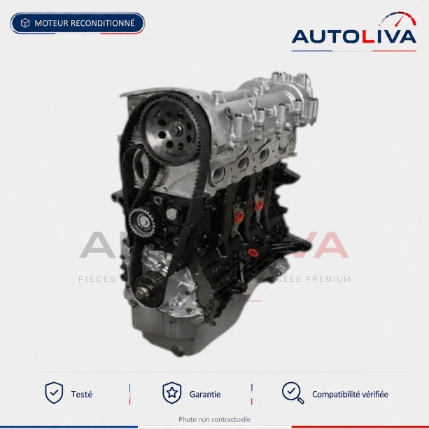 Moteur Diesel 198 A3.000 1.6 Multijet 105 ch reconditionné – Fiat — vue 2