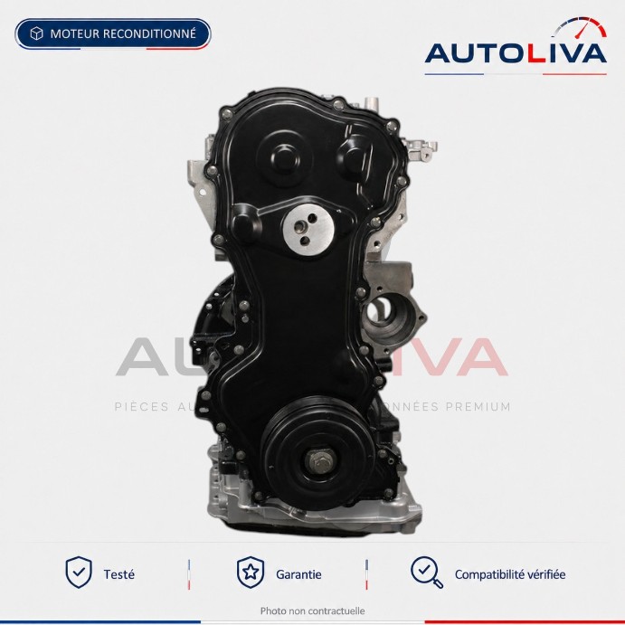 Moteur Diesel M9T 700 2.3 dCi 136-170 ch reconditionné – Renault, Opel, Nissan — vue 2