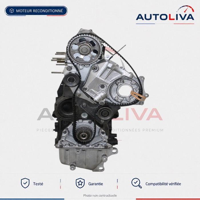 Moteur Diesel XUD9TF 1.9 TD 90-92 ch reconditionné – Citroën, Peugeot, Fiat — vue 1