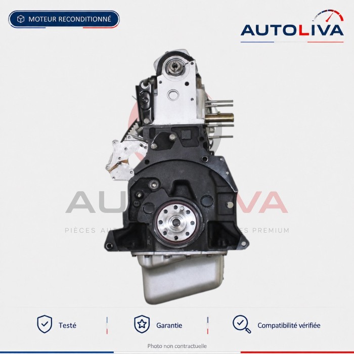 Moteur Diesel XUD9TF 1.9 TD 90-92 ch reconditionné – Citroën, Peugeot, Fiat — vue 3