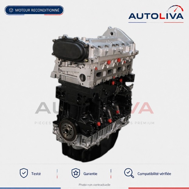 Moteur Diesel F1AGL411 2.3 Multijet Euro 6 131-177 ch reconditionné – Iveco Daily VI, Fiat Ducato — vue 3