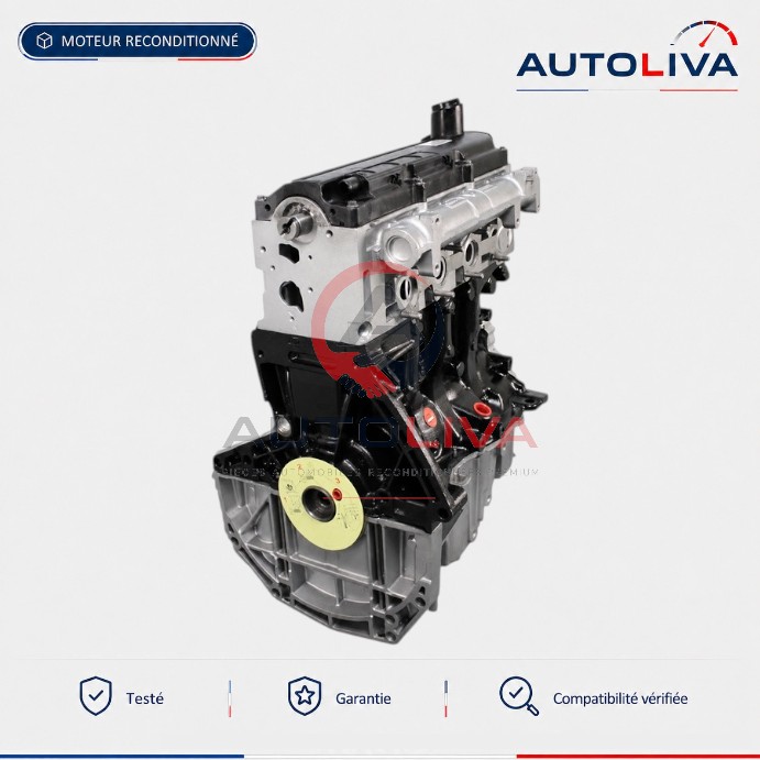 Moteur Diesel K9K714 1.5 dCi 57-68 ch reconditionné – Renault, Dacia, Nissan — vue 2