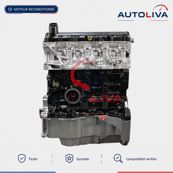 Moteur Diesel K9K714 1.5 dCi 57-68 ch reconditionné – Renault, Dacia, Nissan — vue 4