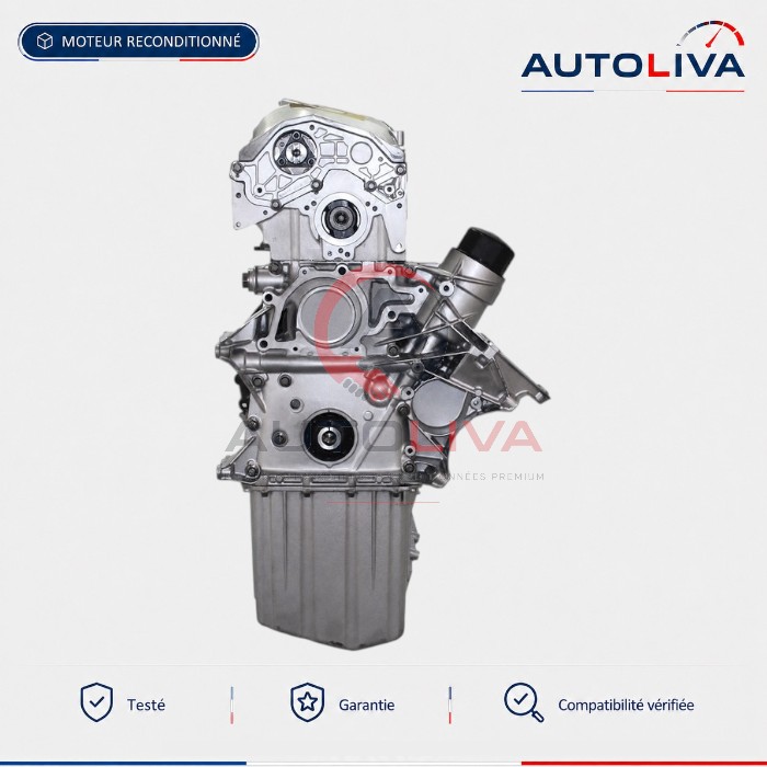 Moteur Diesel OM646.986 2.1 CDI 129-150 ch reconditionné – Mercedes-Benz Sprinter — vue 3