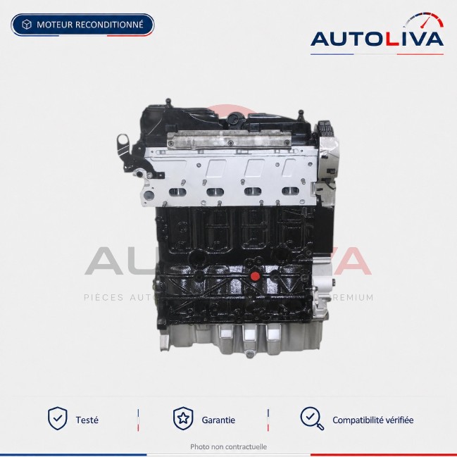 Moteur Diesel CAYC 1.6 TDI 105 ch reconditionné – Volkswagen Audi Seat Skoda — vue 2