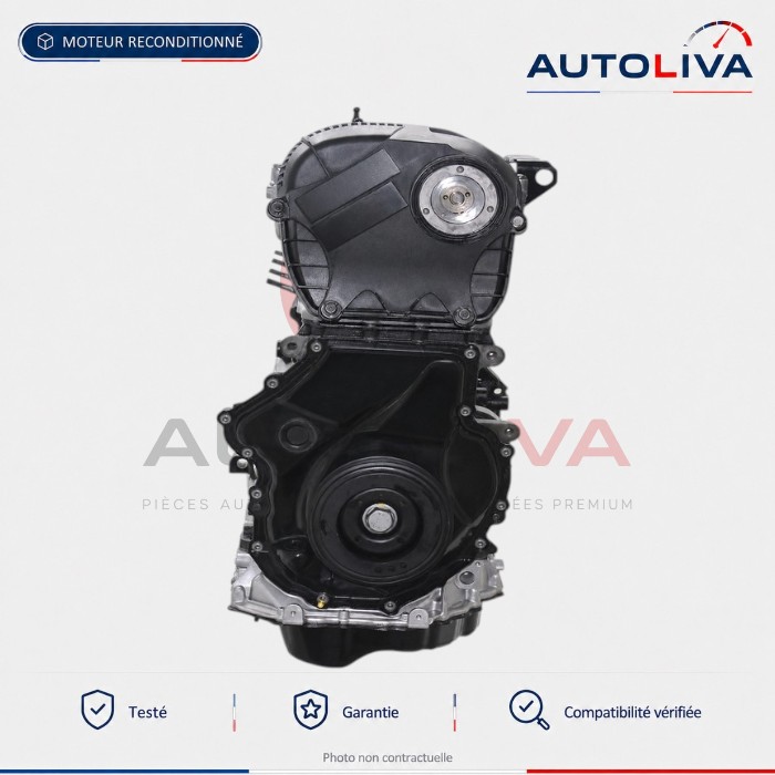 Moteur Essence BZB 1.8 TFSI 160 ch reconditionné – Audi Volkswagen Seat Skoda — vue 2