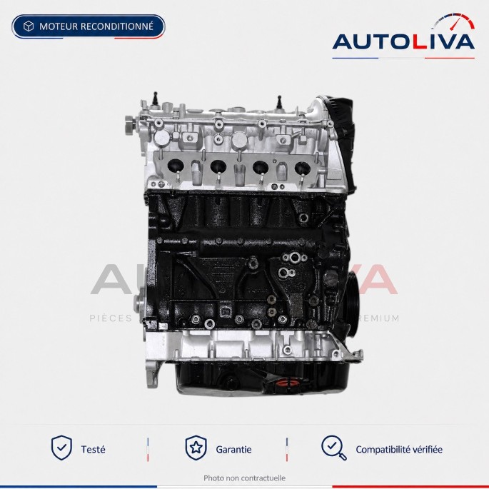 Moteur Essence BZB 1.8 TFSI 160 ch reconditionné – Audi Volkswagen Seat Skoda — vue 4