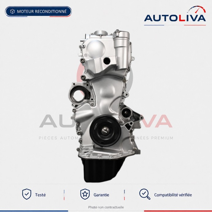 Moteur Essence CGPA 1.2 12v 70 ch reconditionné – Volkswagen Seat Skoda — vue 3