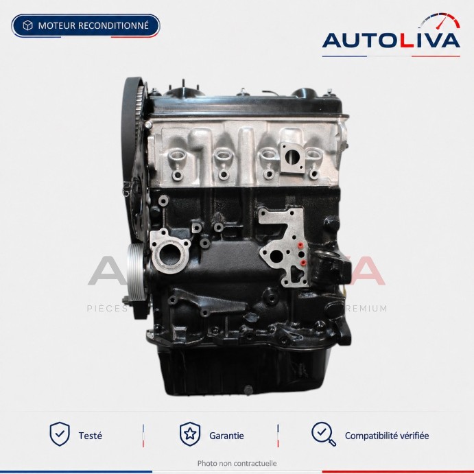 Moteur Diesel ABL 1.9 TD 68 ch reconditionné – Volkswagen Transporter T4 — vue 4