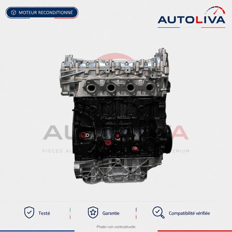Moteur Diesel M9R 740 2.0 dCi 150 ch reconditionné – Renault Laguna Espace Trafic — vue 4