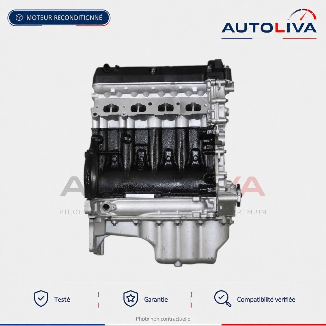 Moteur Essence Z12XEP 1.2 16v 80 ch reconditionné – Opel Corsa Agila Suzuki — vue 4