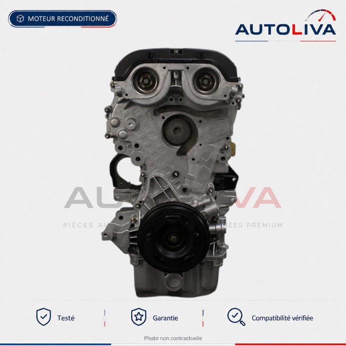 Moteur Essence A14XER 1.4 16v 101 ch reconditionné – Opel Astra J Corsa Meriva — vue 3