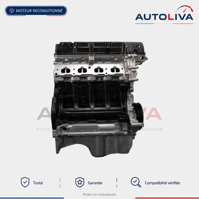 Moteur Essence A14XER 1.4 16v 101 ch reconditionné – Opel Astra J Corsa Meriva — vue 4